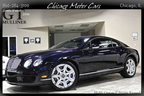 2006 bentley continental gt mulliner coupe loaded perfect serviced 20s navi $$$