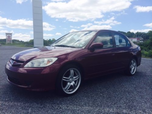 2004 honda civic ex sedan 4-door manual. as traded!  no reserve!