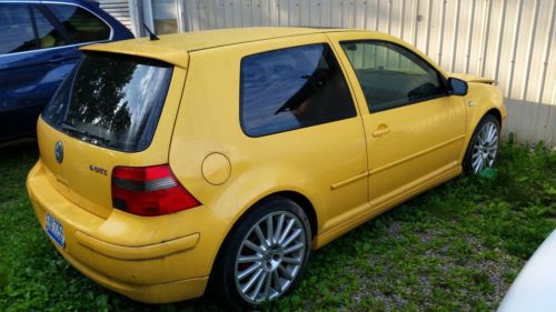 2003 vw golf gti 20th anniversary yellow #1182