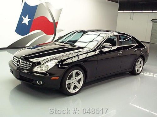 2006 mercedes-benz cls500 climate seats sunroof nav 70k texas direct auto