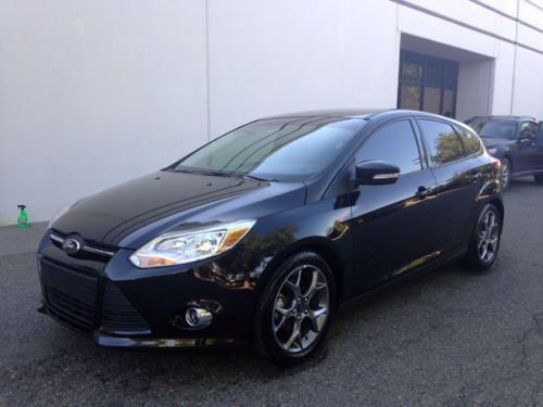 2014 ford focus se hatchback flex fuel leather no reserve