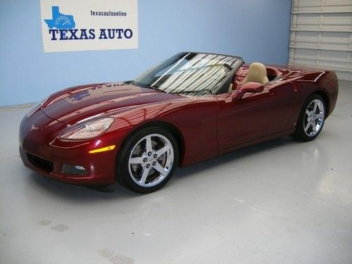 We finance!!!  2006 chevrolet corvette convertible auto paddles hud nav bose xm!