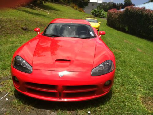 Dodge viper 2006 srt 10 red 2 door coupe 8.3l