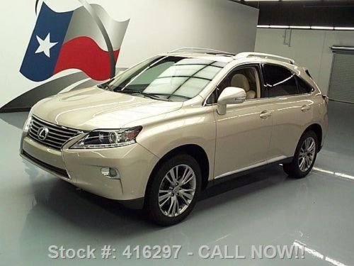 2013 lexus rx350 luxury vent seats sunroof rear cam 14k texas direct auto