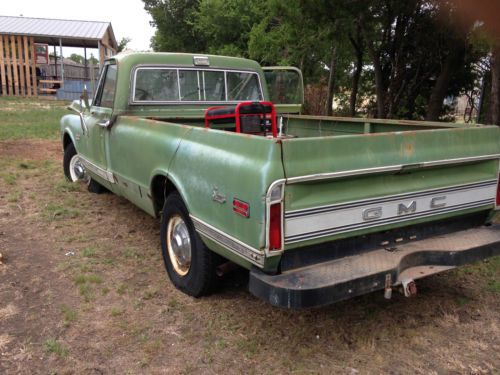 Classic 72 gmc pick up 402 big block engine, tubo 400 trans 4:11 rear