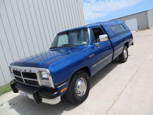 1993 cummins 12 valve 1st gen dodge nice 89k original miles texas truck 5 speed