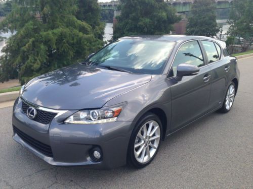 2012 lexus ct200h premium hatchback 4-door 1.8l navigation backup fully loaded