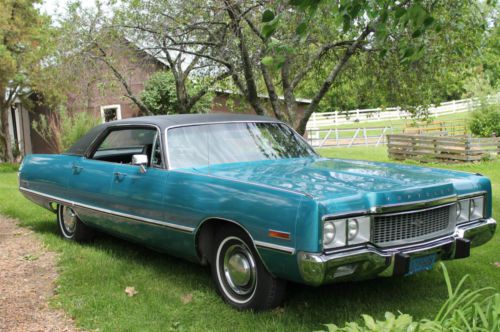 1973 chrysler newport custom *original survivor*