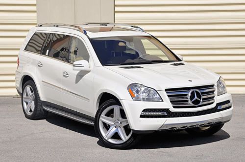 2012 mercedes benz gl550 amg 4-matic every option!! warranty !! rear entertain