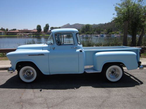 1956 chevy 3100 short bed big window beautiful original truck for collectors!!!!