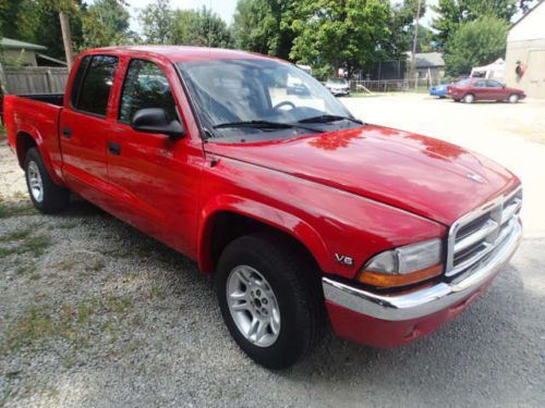 2004 dodge dakota crew cab, runs and drives, salvage, non damaged