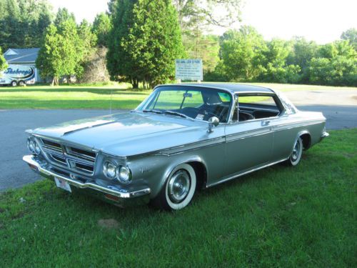 1964 chrysler 300 2 door hardtop w/silver 300 package - survivor