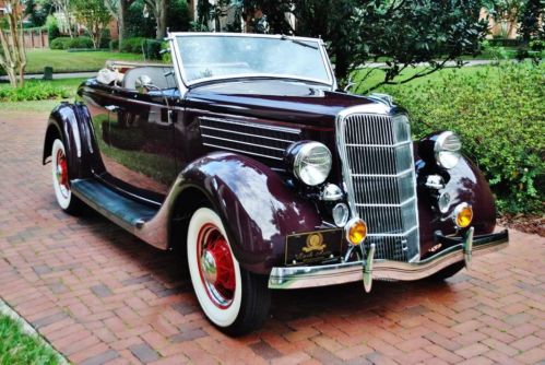 Fresh frame off restored 1935 ford roadster convertible 80 pick&#039;s must be seen