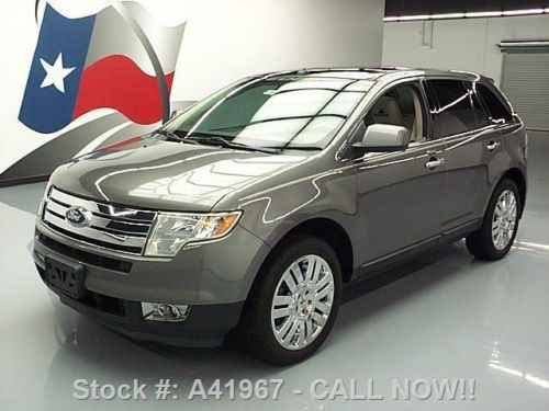 2010 ford edge ltd htd leather pano sunroof 20&#039;s 73k mi texas direct auto