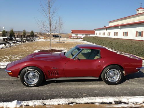 1970 chevrolet corvette stingray 454 coupe t-tops - clean!! - numbers matching!!