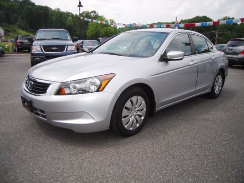 2010 accord 4dr 5 speed manual 2.4l 4 cylinder vsa cd pw pl pm 85k silver