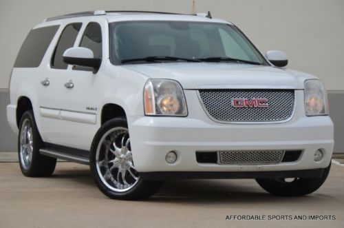 2007 gmc yukon denali xl awd lth/htd seats  s/roof navi bk/cam $699 ship