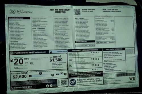 2014 Cadillac XTS Luxury, US $55,985.00, image 5