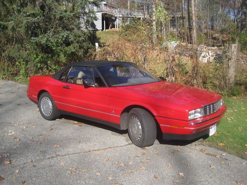 1992 cadillac allante convertable.