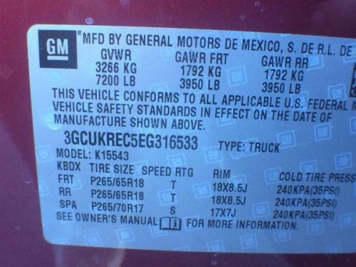 2014 Chevrolet Silverado 1500, US $42,400.00, image 5