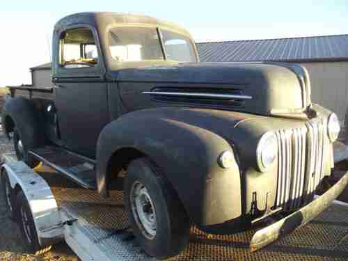 RARE 1945 FORD F-1 SHORTBED TRUCK 8BA FLATHEAD original old hotrod pickup, US $6,000.00, image 5