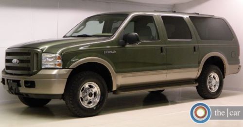 05 excursion diesel 4x4 eddie bauer dealer maintained 1 ownr loaded