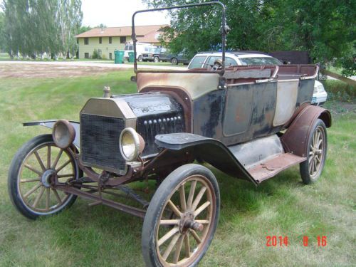 1916 ford model t touring brass era