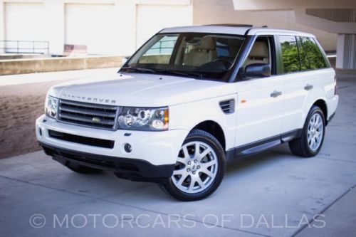 2008 land rover range rover hse sport awd navigation heated seats