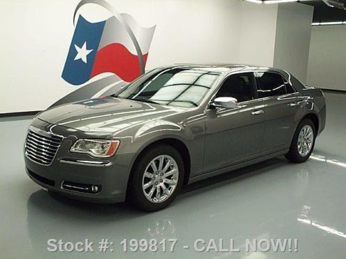 2012 chrysler 300 ltd sunroof htd leather rear cam 37k texas direct auto