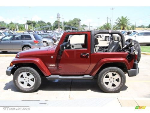 2007 jeep wrangler sahara sport utility 2-door 3.8l