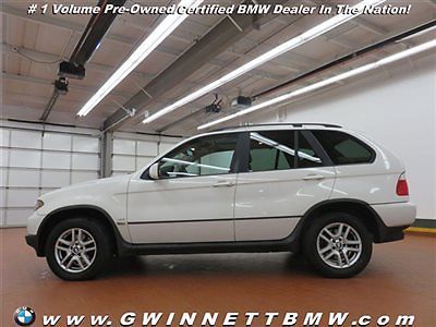 3.0i 4 dr suv automatic gasoline 3.0l straight 6 cyl alpine white