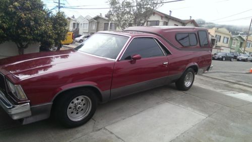 1979 chevrolet el camino pickup 2-door 5.7l crate engine w shell