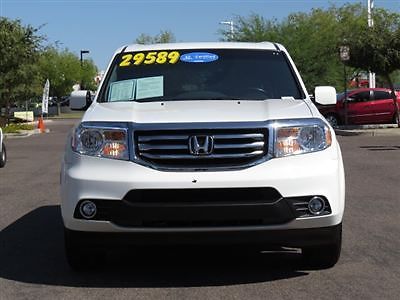 Honda pilot 2wd 4dr ex-l low miles suv automatic gasoline 3.5l v6 cyl taffeta wh