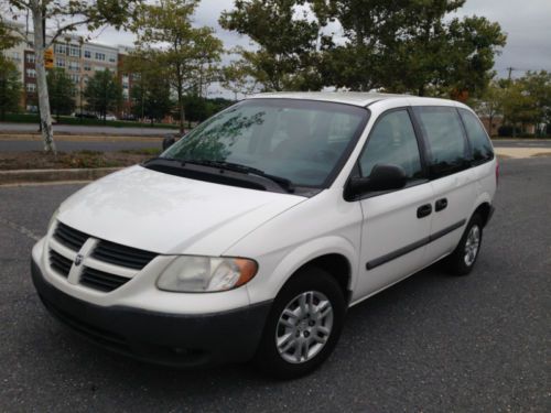 2006 dodge caravan se,ex ge,7 pass,cd,4 cylinder,one owner,no reserve!!!