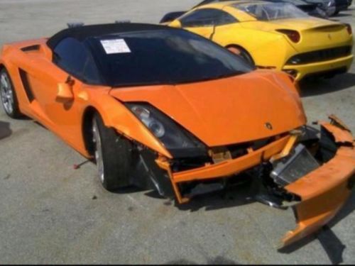 2006 lamborghini gallardo spyder convertible 2-door 5.0l