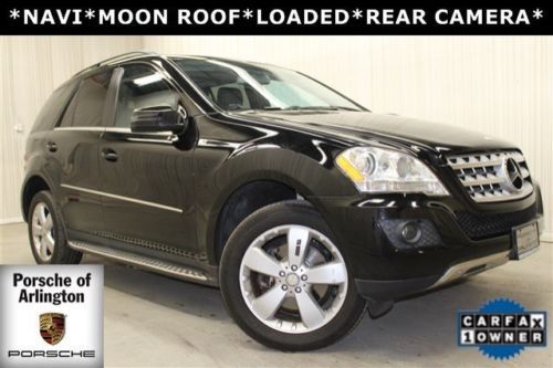 2011 mercedes-benz m-class ml350 awd  navigation leather low miles clean
