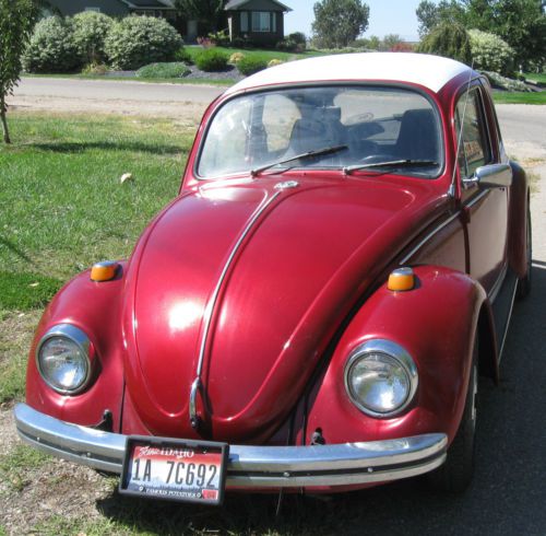 1970 volkswagen vw bug beetle sedan ex california car daily driver 1641cc single