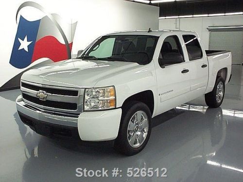 2007 chevy silverado lt crew leather bedliner 20&#039;s 28k texas direct auto