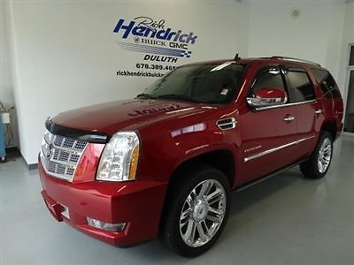 Cadillac escalade 2wd 4dr platinum edition low miles suv automatic vortec 6.2l v