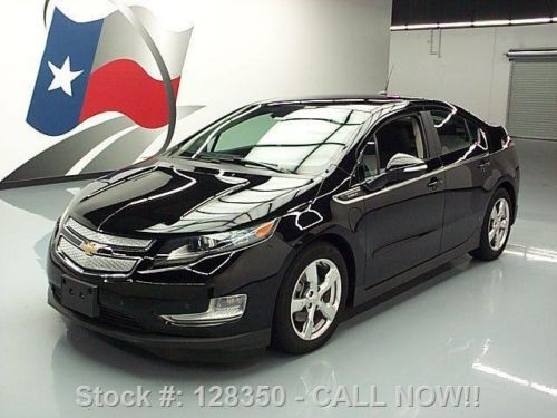 2012 chevy volt premium hybrid electric leather nav 9k  texas direct auto