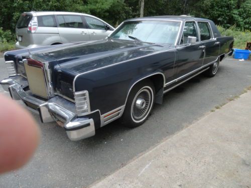 1979 lincoln continental 65,441 original miles