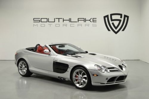 2008 SLR McLaren Roadster!! ONE OF THE LAST SILVER/RED CARS AROUND!! XXL DRIV, US $269,500.00, image 2