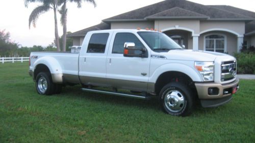 2012 f-350 4x4 fx4 king ranch 6.7 turbo diesel