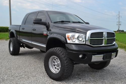 2009 dodge ram 3500 mega cab only 55k miles lifted 4x4 6.7l diesel