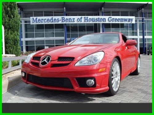 2009 slk350 used 3.5l v6 24v automatic rear wheel drive convertible premium