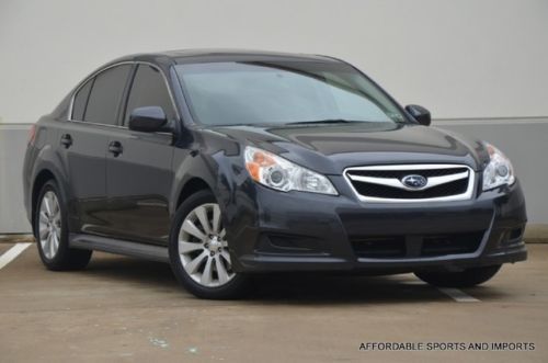 2011 subaru legacy lmtd 3.6r navi bk/cam lth/htd sts s/roof $599 ship