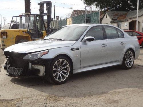 2006 bmw m5 sedan damaged salvage runs! v10 engine cooling good priced to sell!!