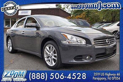 1 owner nissan maxima sv premium leather backup camera sat radio warranty