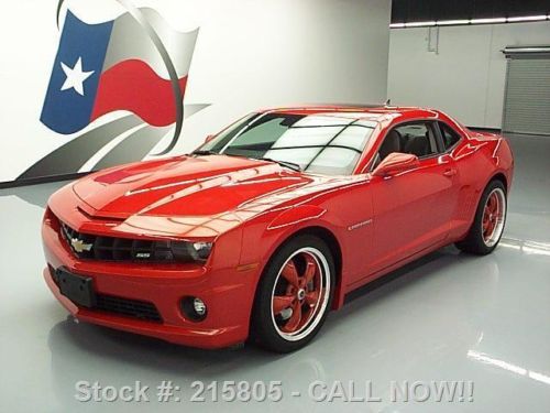 2010 chevy camaro 2ss sunroof htd seats 20&#034; wheels 20k texas direct auto