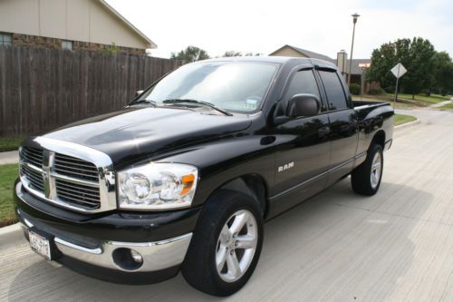 Black quad cab flexfuel